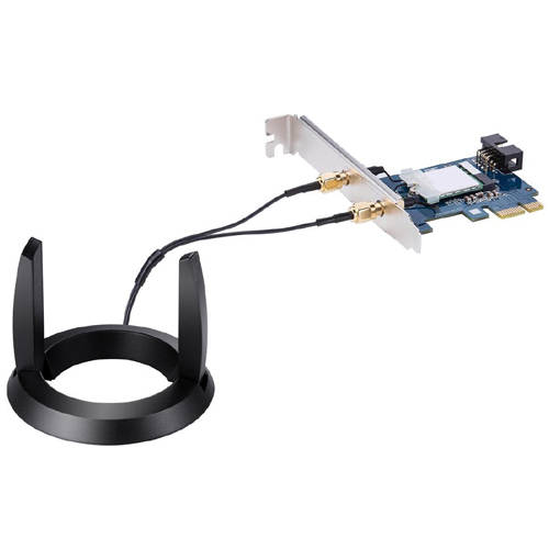 Asus AC2100 Dual-Band PCIe 160MHz Wi-Fi Adapter (PCE-AC58BT)