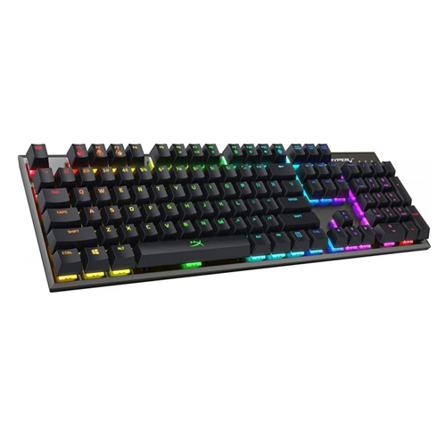 HyperX Alloy FPS RGB Mechanical Gaming Keyboard - Silver Switch - N-Key (HX-KB1SS2-US)