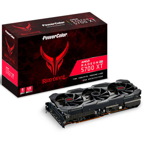 PowerColor Red Devil Radeon RX 5700 XT 8GB GDDR6 (AXRX 5700 XT 8GBD6-3DHE-OC)