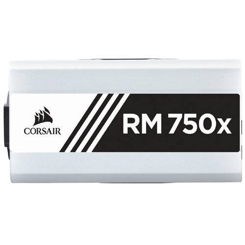 Corsair RMx White Series RM750x 750 Watt 80 Plus Gold Certified Fully Modular PSU (CP-9020187-UK)