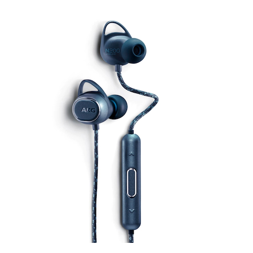 Samsung AKG N200 Bluetooth Earphones - Blue (GP-N200HAHHDAA)