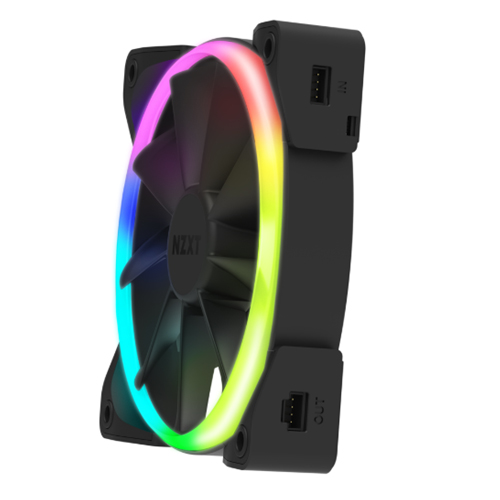 Nzxt Aer RGB 2 Starter Kit 120mm x 2 RGB Fans with HUE 2 Controller (HF-2812C-D1)
