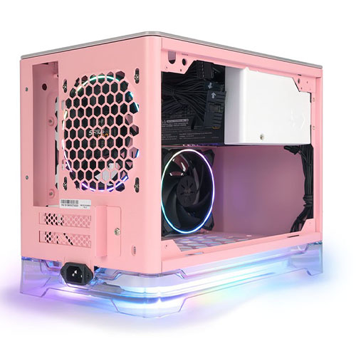 InWin A1 Plus Mini ITX Tower with 650w PSU - Pink