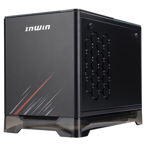 InWin A1 Plus Mini ITX Tower with 650w PSU - Black Asrock Phantom