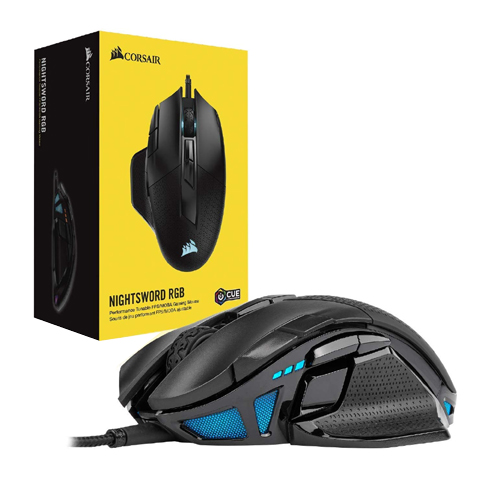 Corsair Nightsword RGB Tunable FPS - MOBA Gaming Mouse (CH-9306011-AP)