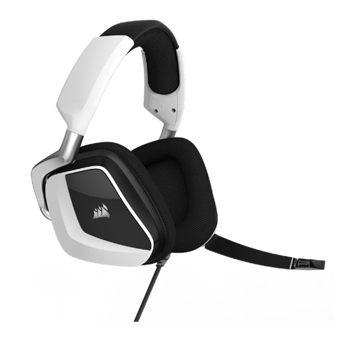 Corsair Void PRO RGB USB Premium Gaming Headset with Dolby Headphone 7.1 - White (CA-9011155-AP)