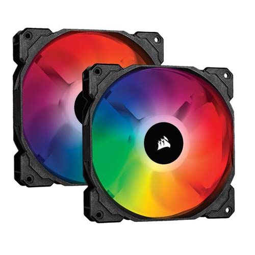 Corsair SP140 PRO RGB LED High Performance - Twin Pack with Lighting Node CORE (CO-9050096-WW)