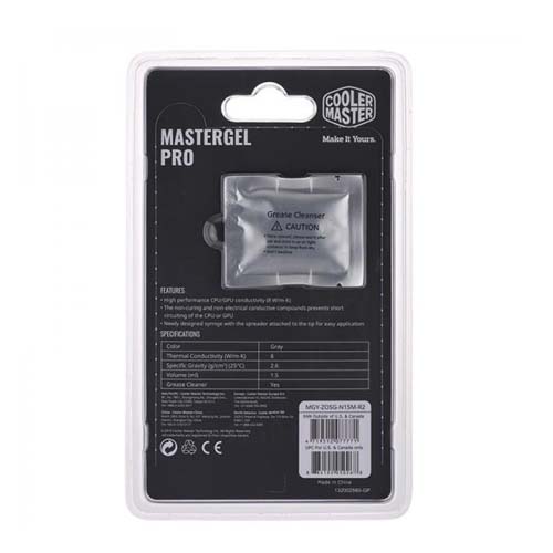 Cooler Master MasterGel Pro High Performance Thermal Grease (MGY-ZOSG-N15M-R2)