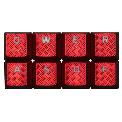 HyperX FPS And MOBA Gaming Keycaps Upgrade Kit - Red