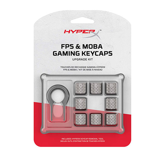 HyperX FPS And MOBA Gaming Keycaps Upgrade Kit -  White