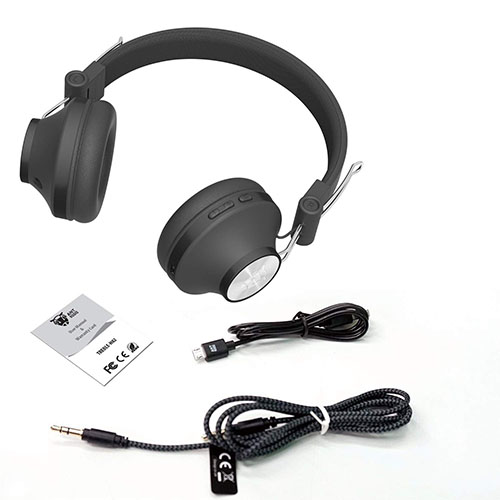 Ant Audio Treble H82 Wireless  Bluetooth Headphone with Mic - Black
