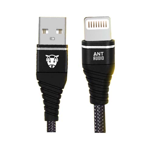 Ant Audio Lightning Cable - Black(AA-IL400)
