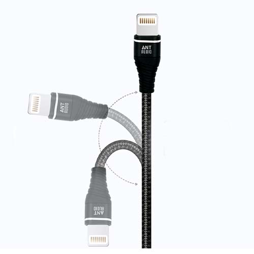 Ant Audio Lightning Cable - Black(AA-IL400)