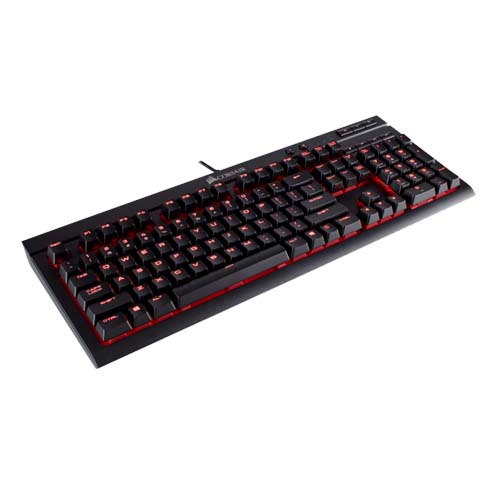 Corsair K68 Mechanical Gaming Keyboard - Red LED - Cherry MX Red (CH-9102020-NA)