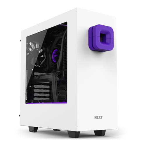 Nzxt Puck Cable Management and Headset Mounting Solution - Purple (BA-PUCKR-PP)