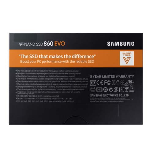  Samsung 860 EVO 4TB SATA Internal Solid State Drive (MZ-76E4T0BW)