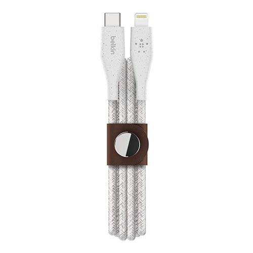 Belkin Boost Charge USB-C Cable with Lightning Connector + Strap (F8J243BT04-WHT)