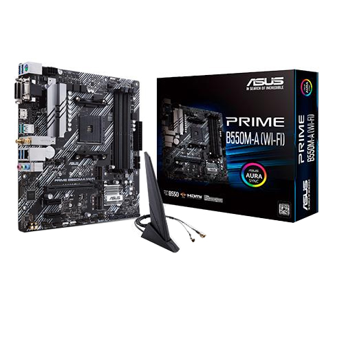 Asus PRIME B550M-A (WI-FI) AMD Motherboard