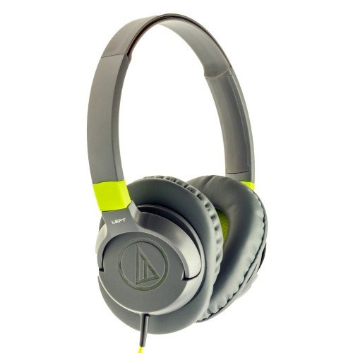 Audio Technica ATH-AX1IS-GY SonicFuel Over-ear Headphones - Grey