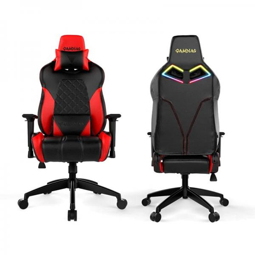 Gamdias Achilles E1-L Multifunction PC Gaming Chair - Black-Red