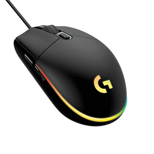 Logitech G102 LIGHTSYNC RGB 6 Button Gaming Mouse - Black (910-005802)