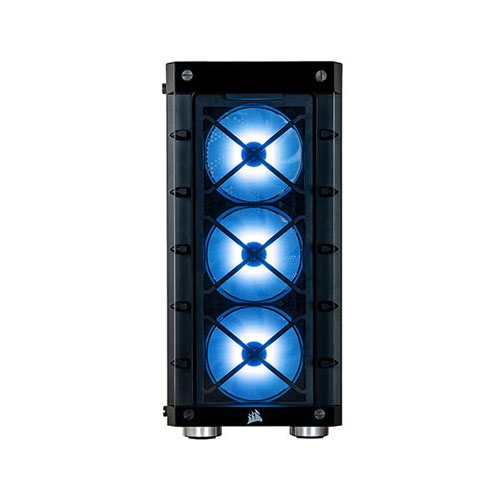 Corsair iCUE 465X RGB Mid Tower ATX Smart Case - Black (CC-9011188-ABA)