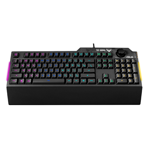 Asus TUF GAMING K1 RGB Keyboard with Dedicated Volume Knob (TUF-GAMING-K1)