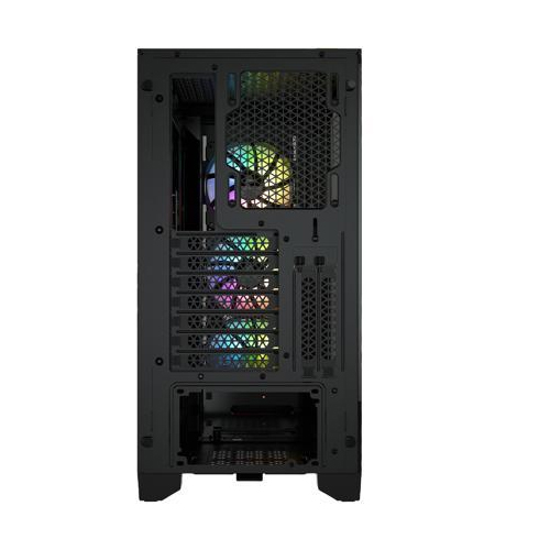 Corsair iCUE4000X RGB Tempered Glass Mid-Tower Gaming Case - Black (CC-9011204-WW)