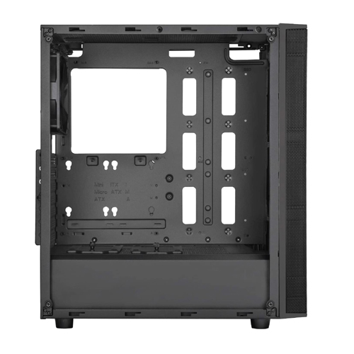 SilverStone FARA R1 ATX Mid Tower Chassis WITH Tempered Glass - Black (SST-FAR1B-G)