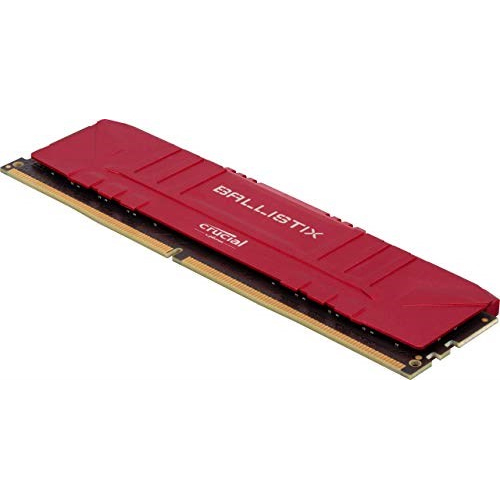 Crucial Ballistix 16GB Kit (2 x 8GB) DDR4-2666 Desktop Gaming Memory - Red (BL2K8G26C16U4R)
