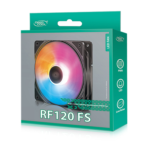 Deepcool RF120 FS 120MM RGB LED Fan (DP-FLED3-RF120-FS)