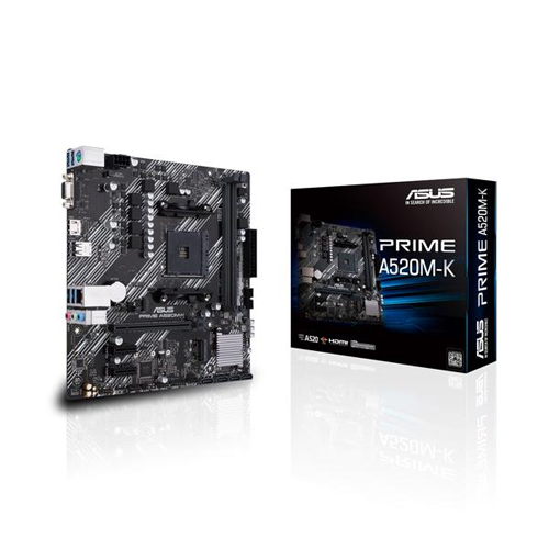 Asus PRIME-A520M-K AMD Motherboard