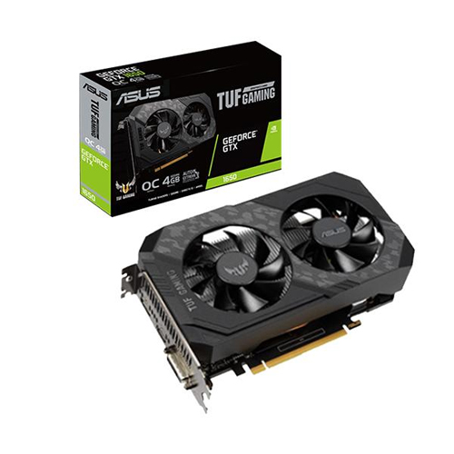 Asus TUF Gaming GeForce GTX 1650 OC Edition 4GB GDDR6 (TUF-GTX1650-O4GD6-GAMING)