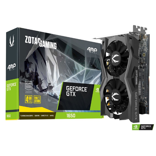 Zotac Gaming GeForce GTX 1650 AMP Core 4GB GDDR6 (ZT-T16520J-10L)