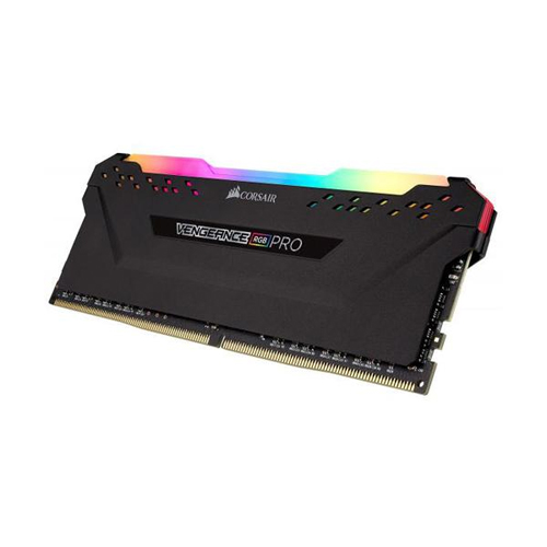 Corsair Vengeance RGB PRO 16GB (1 x 16GB) DDR4 DRAM 3200MHz C16 Memory - Black (CMW16GX4M1Z3200C16)