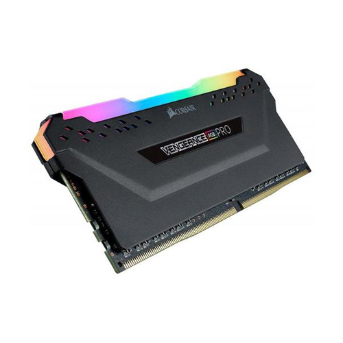 Corsair Vengeance RGB PRO 16GB (1 x 16GB) DDR4 DRAM 3600MHz C18 Memory - Black (CMW16GX4M1Z3600C18)