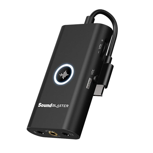 Creative Sound Blaster G3 Portable External Console Gaming USB-C DAC Amp (CT-G3)