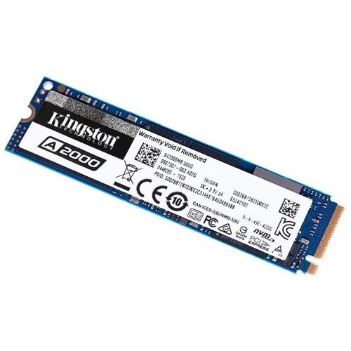 Kingston A2000 1TB M.2 2280 NVMe PCIe SSD (SA2000M8-1000G)