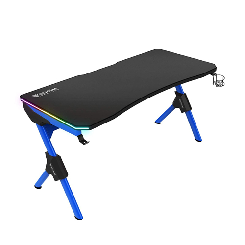 Gamdias Daedalus M1 RGB Gaming Desk - Black-Blue