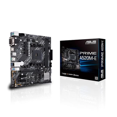 Asus PRIME-A520M-E AMD Motherboard