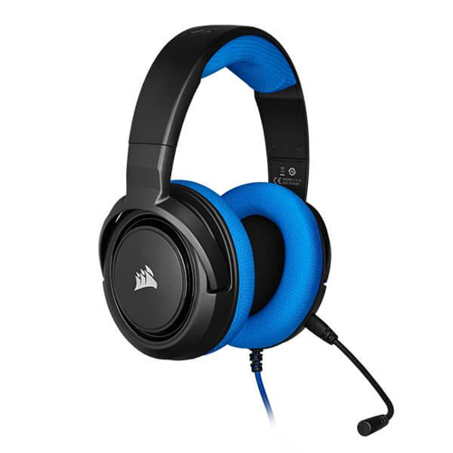 Corsair HS35 Stereo Gaming Headset - Blue (CA-9011196-AP)