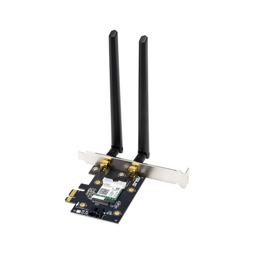 Asus AX3000 Dual Band PCI-E WiFi 6 Adapter with Bluetooth 5.0 (PCE-AX3000)