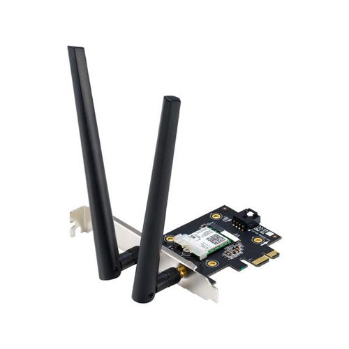 Asus AX3000 Dual Band PCI-E WiFi 6 Adapter with Bluetooth 5.0 (PCE-AX3000)