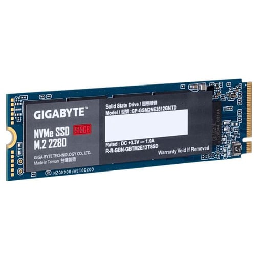 Gigabyte 512GB NVMe SSD (GP-GSM2NE3512GNTD)