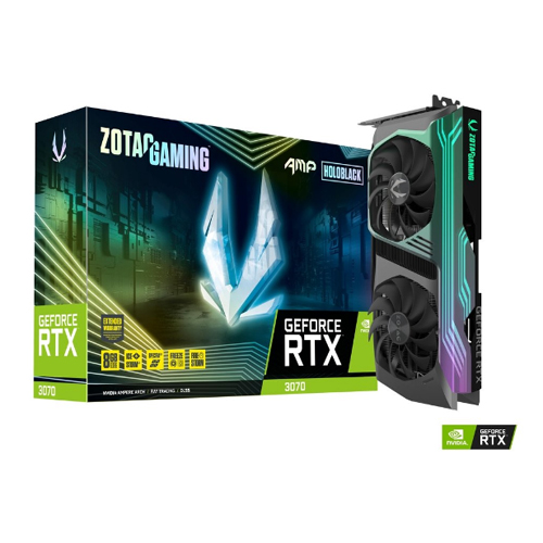 Zotac Gaming GeForce RTX 3070 AMP Holo 8GB GDDR6 (ZT-A30700F-10P)