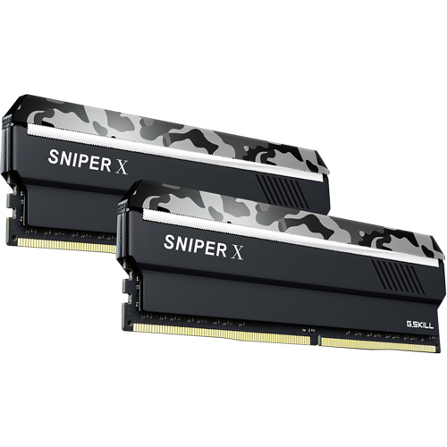 G.skill Sniper X 16GB (2 x 8GB) DDR4 3200MHz Desktop RAM (F4-3200C16D-16GSXWB)