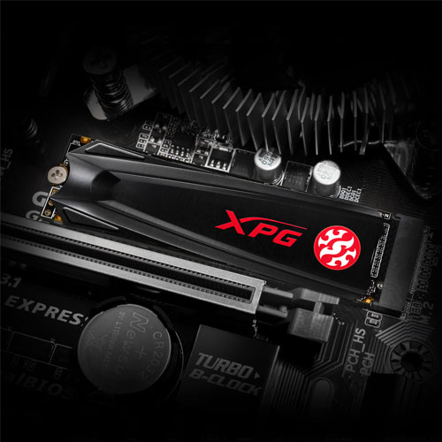 Adata XPG GAMMIX S5 512GB PCIe Gen3x4 M.2 2280 Solid State Drive (AGAMMIXS5-512GT-C)