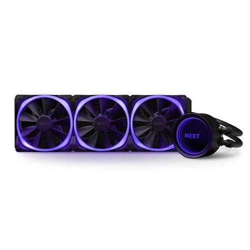 Nzxt Kraken X73 RGB 360mm AIO Liquid Cooler with Aer RGB Fans (RL-KRX73-R1)