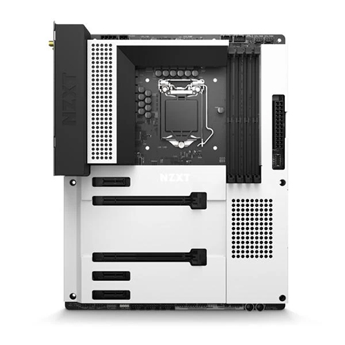 Nzxt N7 Z490 WHITE Intel Z490 Gaming Motherboard with Wi-Fi and CAM features (N7-Z49XT-W1)