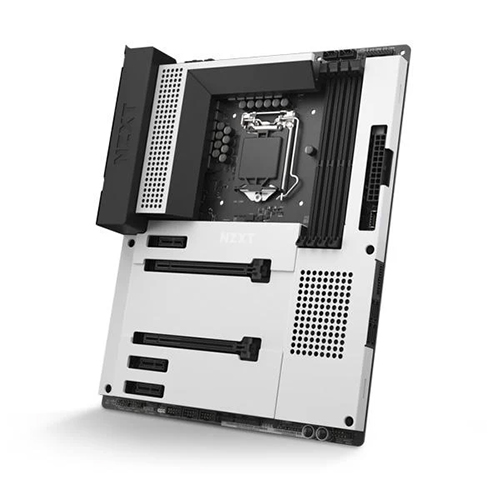 Nzxt N7 Z490 WHITE Intel Z490 Gaming Motherboard with Wi-Fi and CAM features (N7-Z49XT-W1)